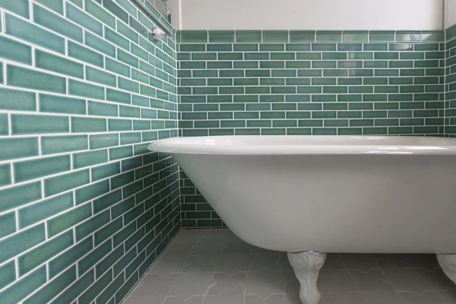 2X6   Bathroom   Daisy   Founder  Feature   Mini  Star   Cross   Paul   Sea  Foam  Recycled   Star   Cross  2