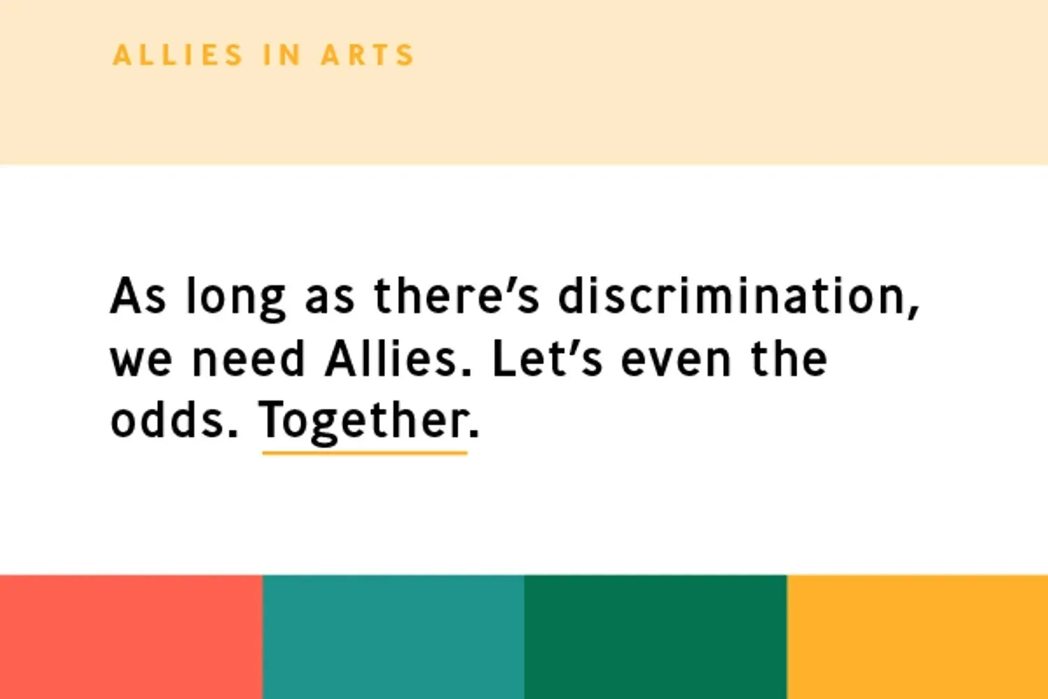 Allies in Arts