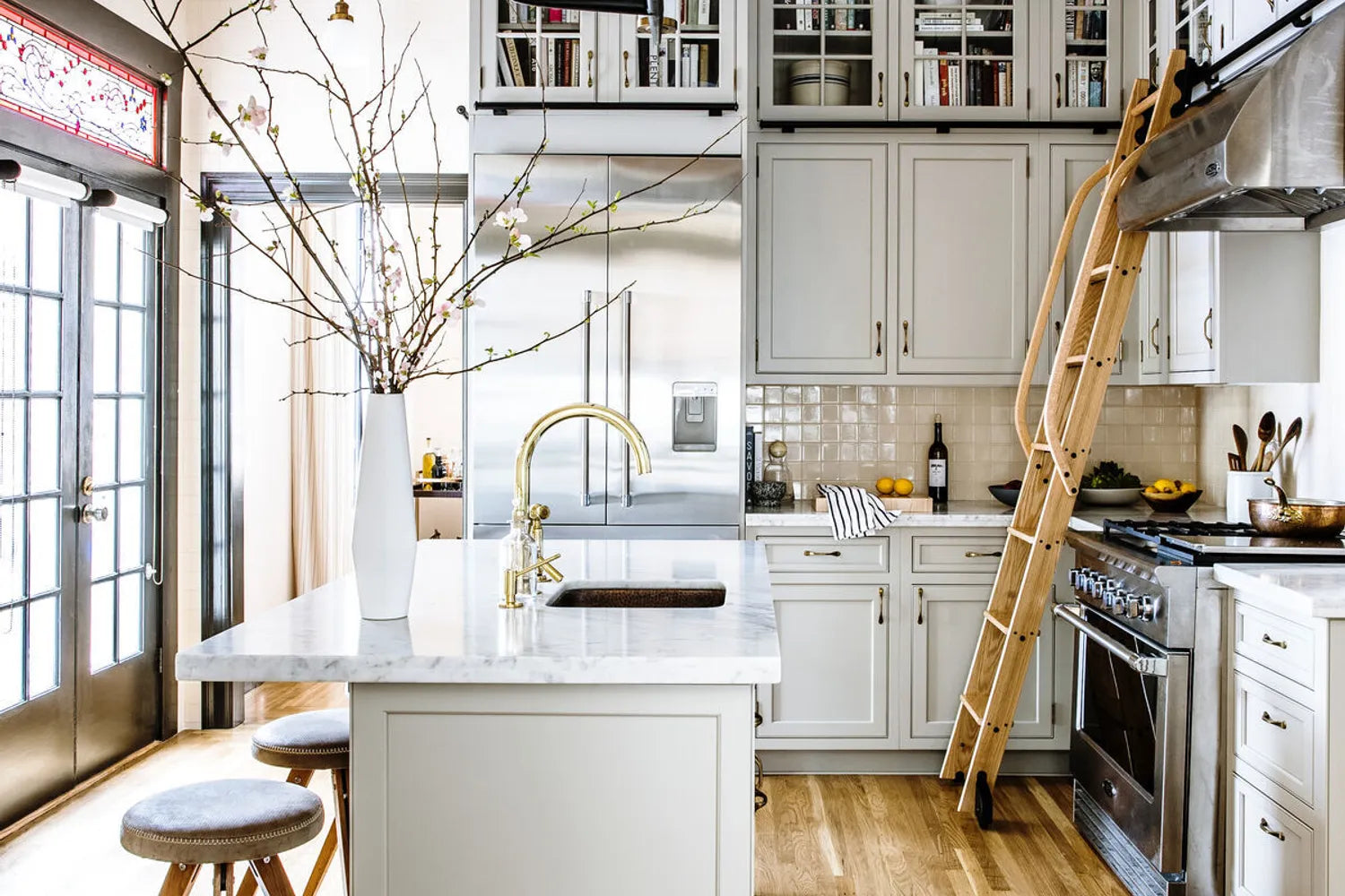 Victorian Kitchen Victorian Home Makeover feat Sunset Magazine