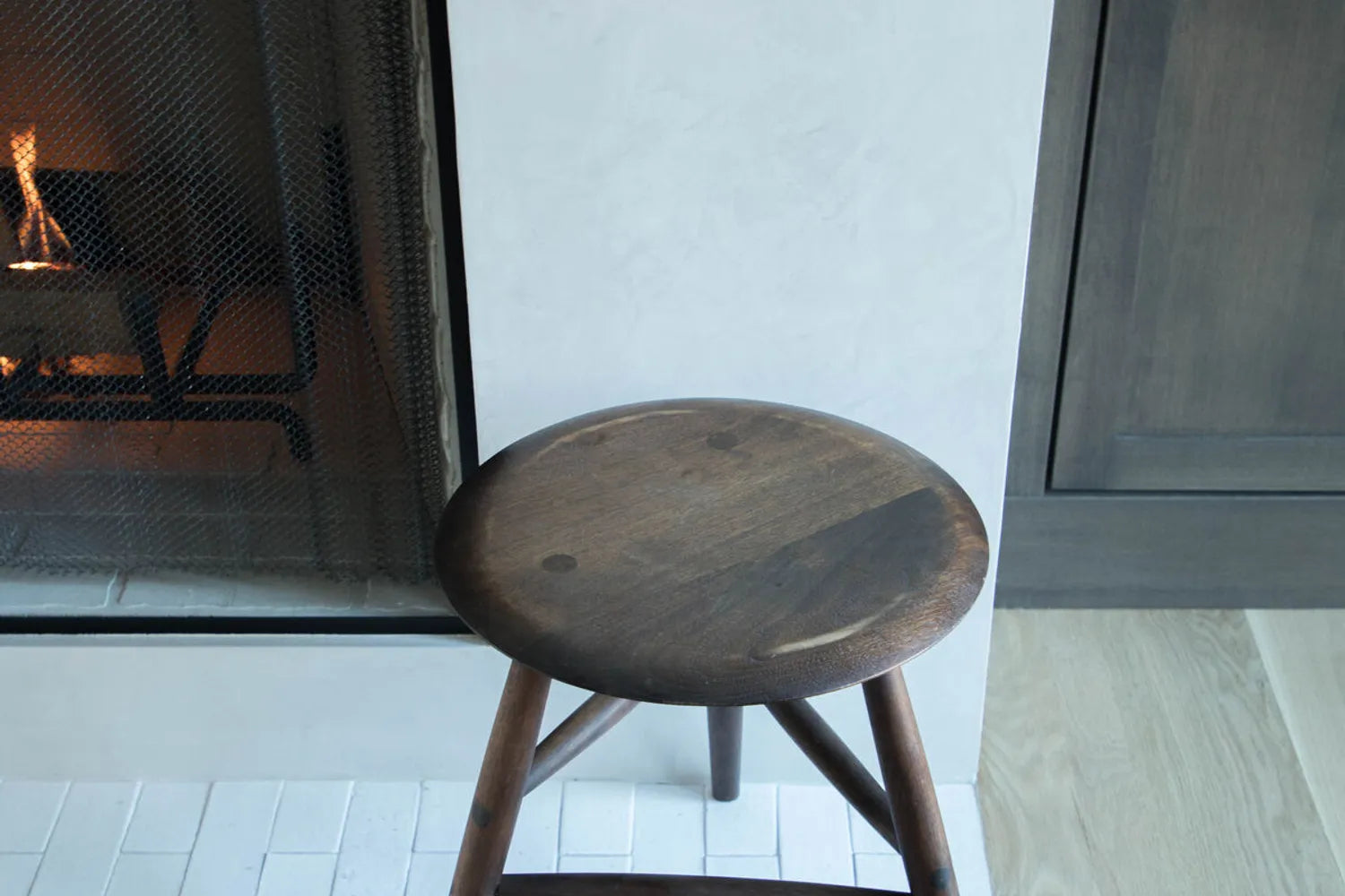 Fireplace hearth tile