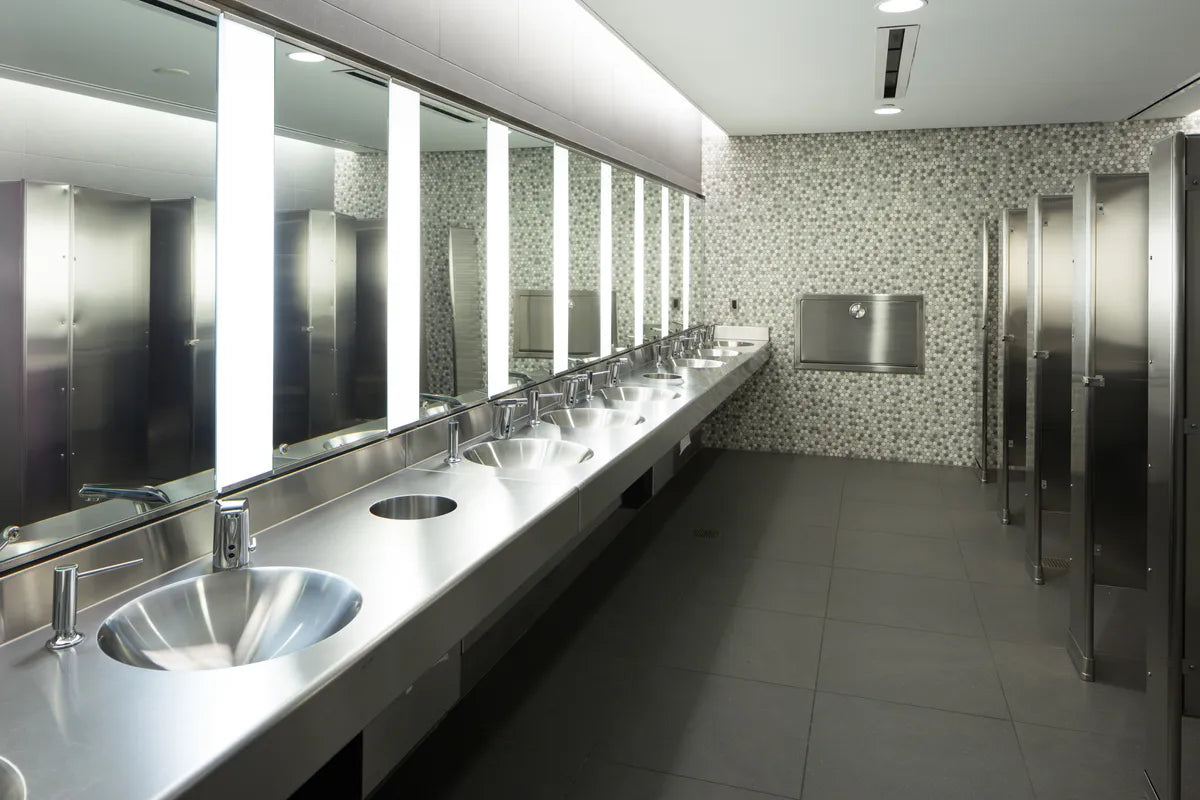 9 11  9 11  Memorial   Bathroom   Ceramic  Mosaics   Commercial   Museum   Offset   Rounds   Tile
