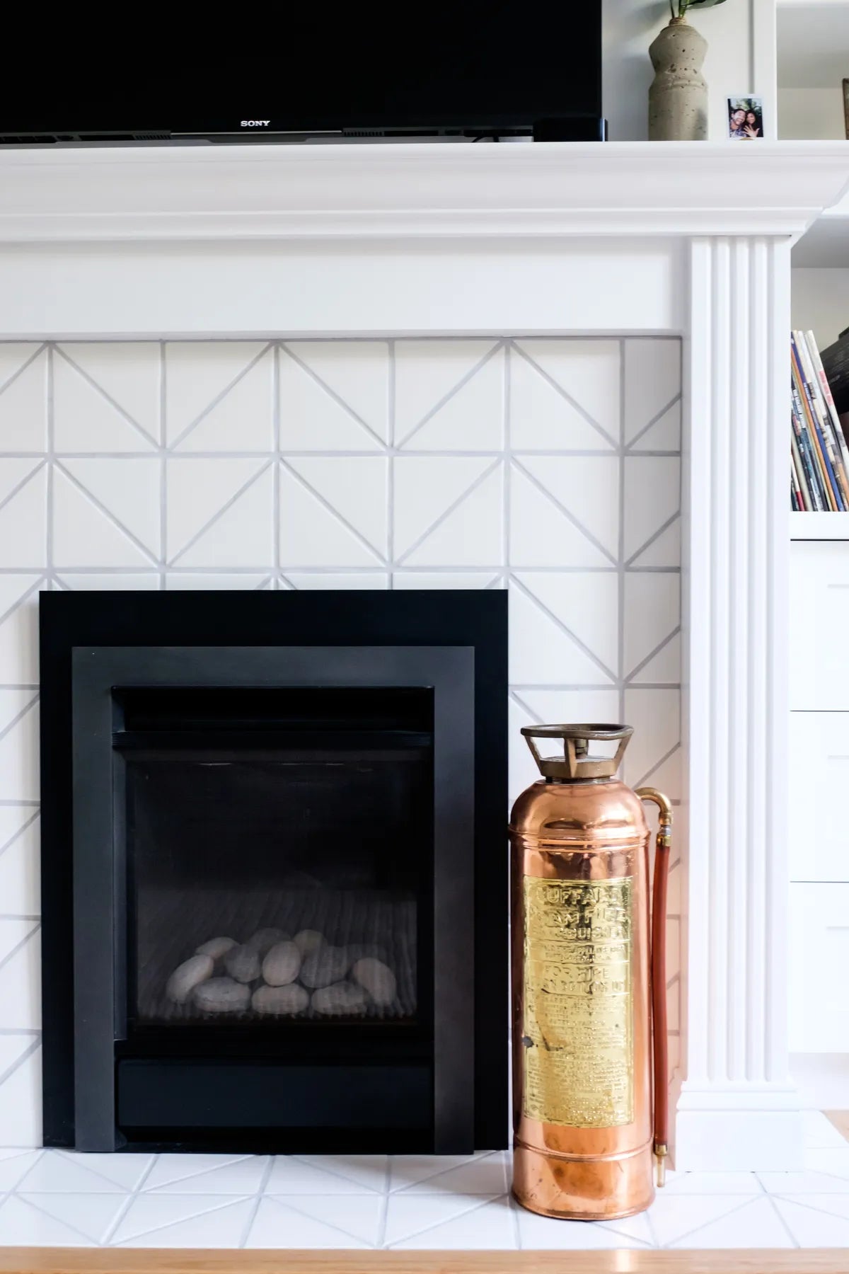 2018 Q1 Image Residential Gina Rachelle Design Living Room Fireplace Surround Hearth Tile Triangle 6 Frost Detail
