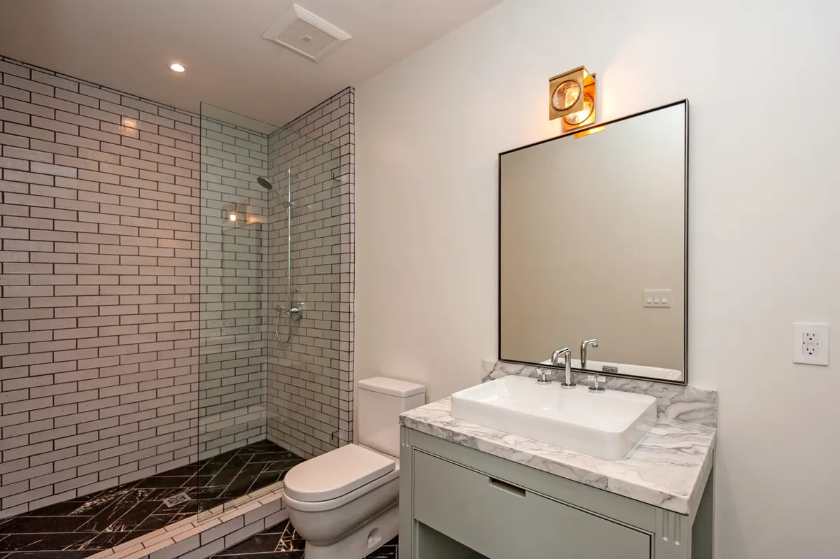 Aih Development  Bathroom  Brick  Cotton  Everett Fenton Gidley  Shower