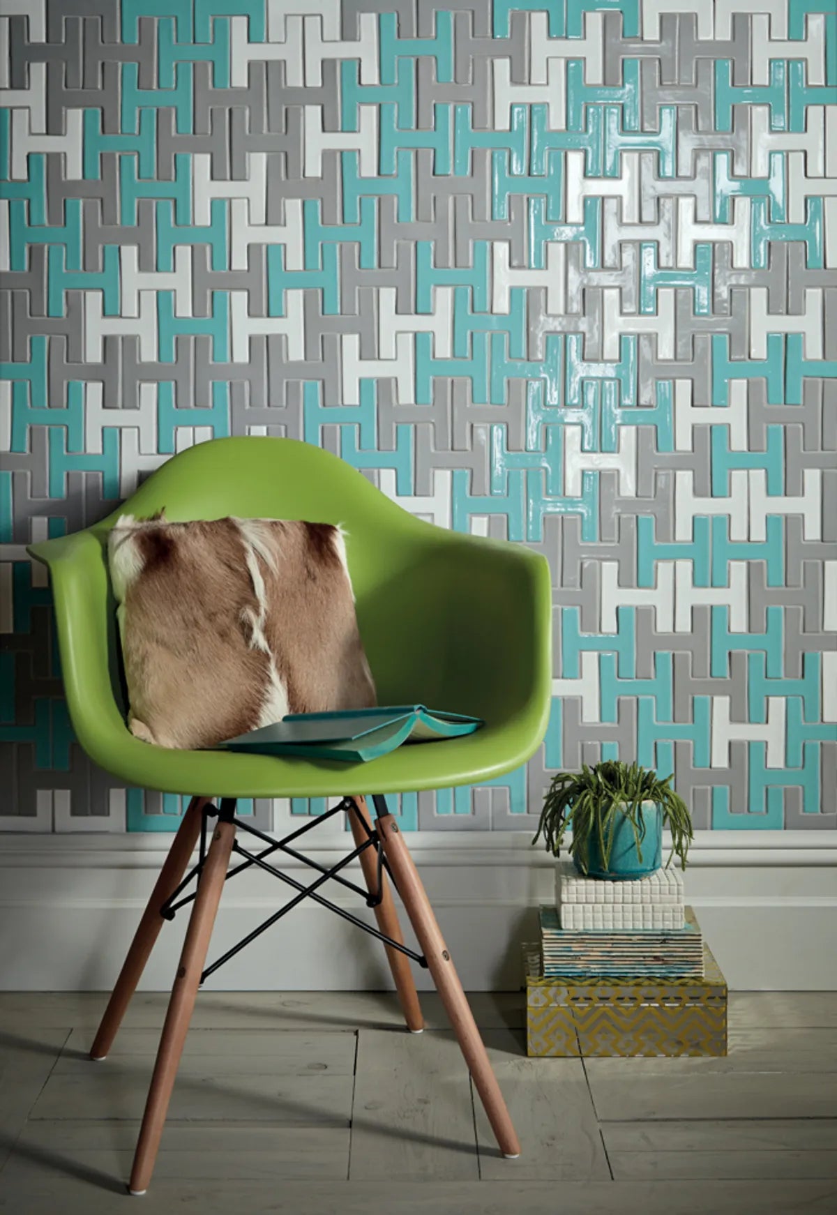 Chaine Homme  Fired Earth  Rainy Day  Residential  Turquoise  White Wash 2