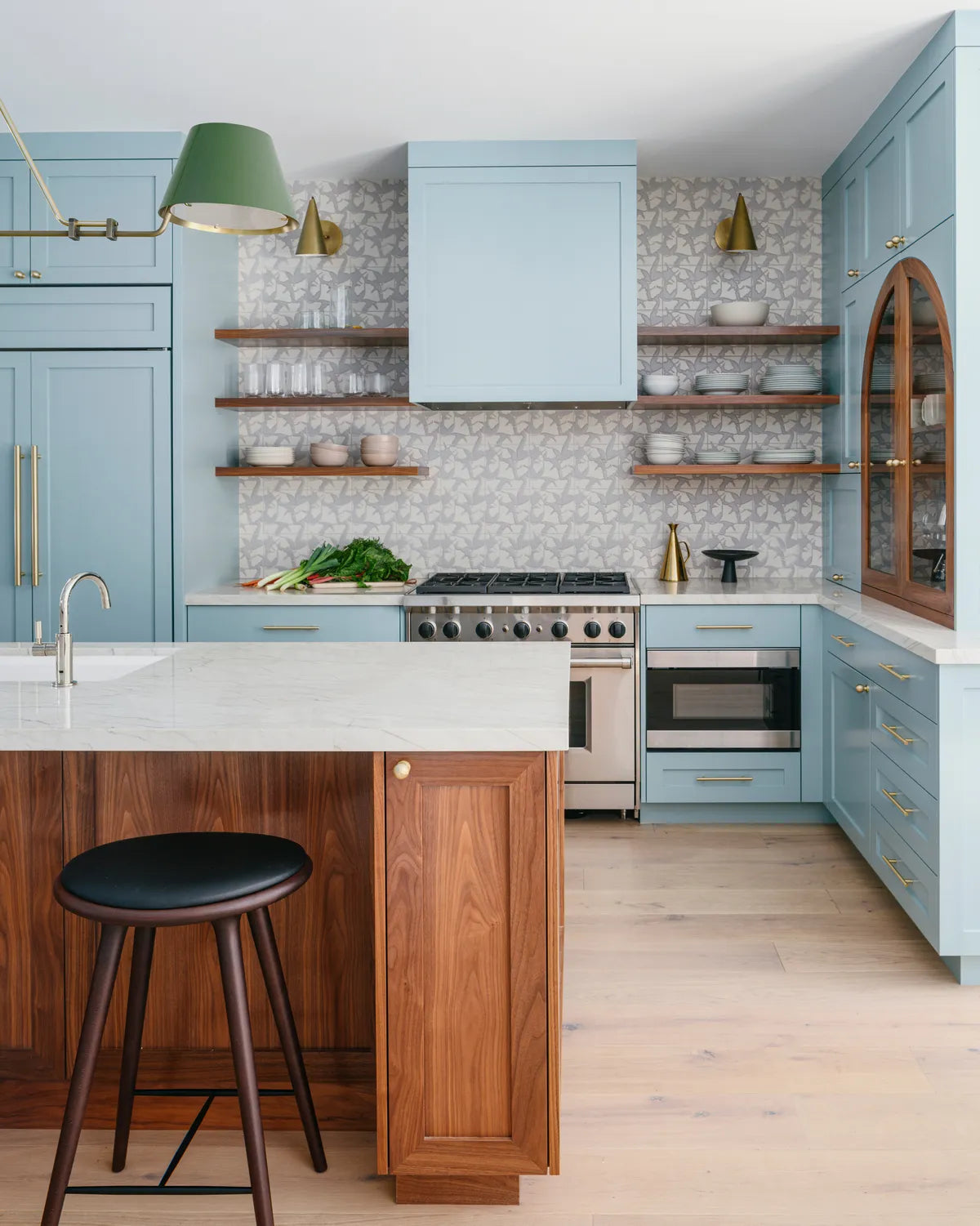 New traditional handpainted kitchen backsplash tile