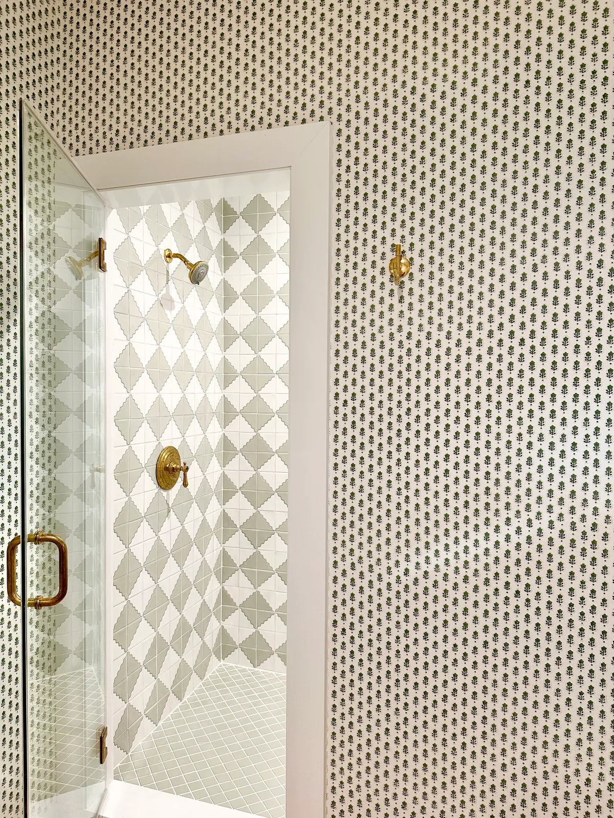 New traditional shower wall tile handpainted tile 1