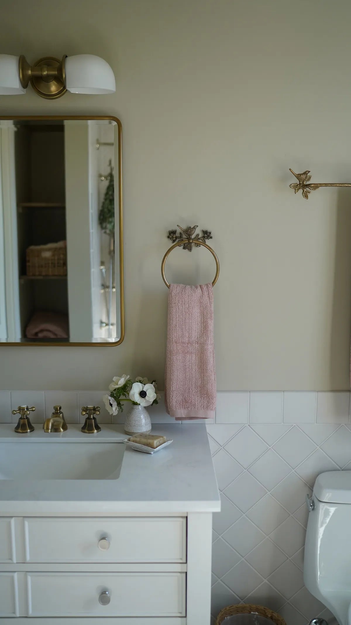 New traditional white square backsplash shower tile white green pink hexagon floor tile 9