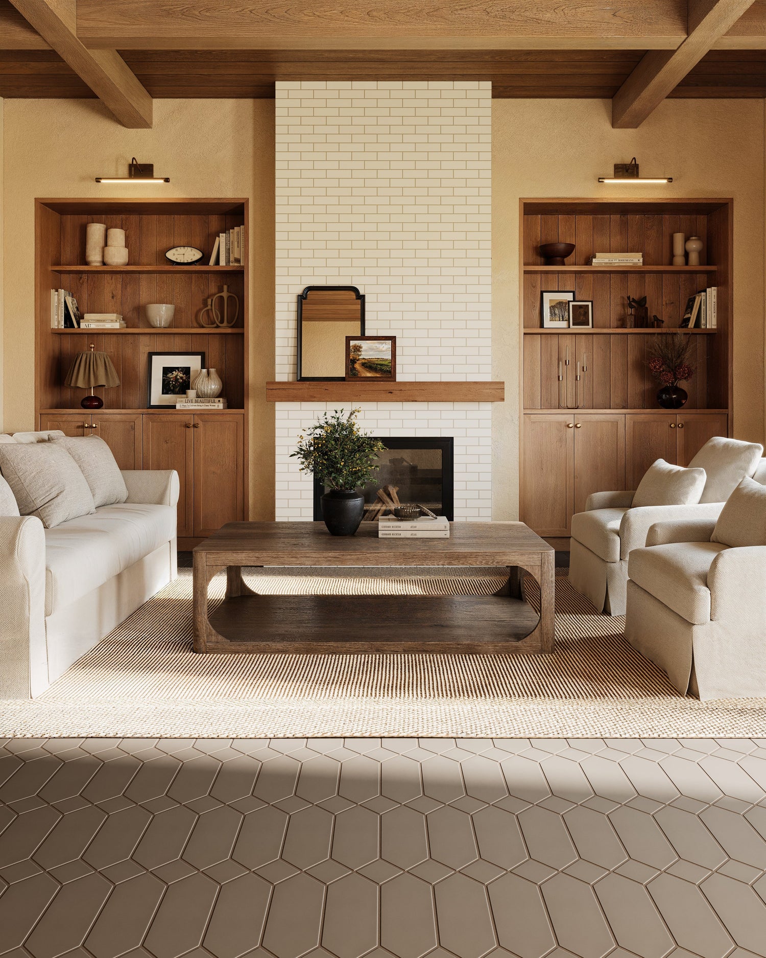 Organic Modern Living Room