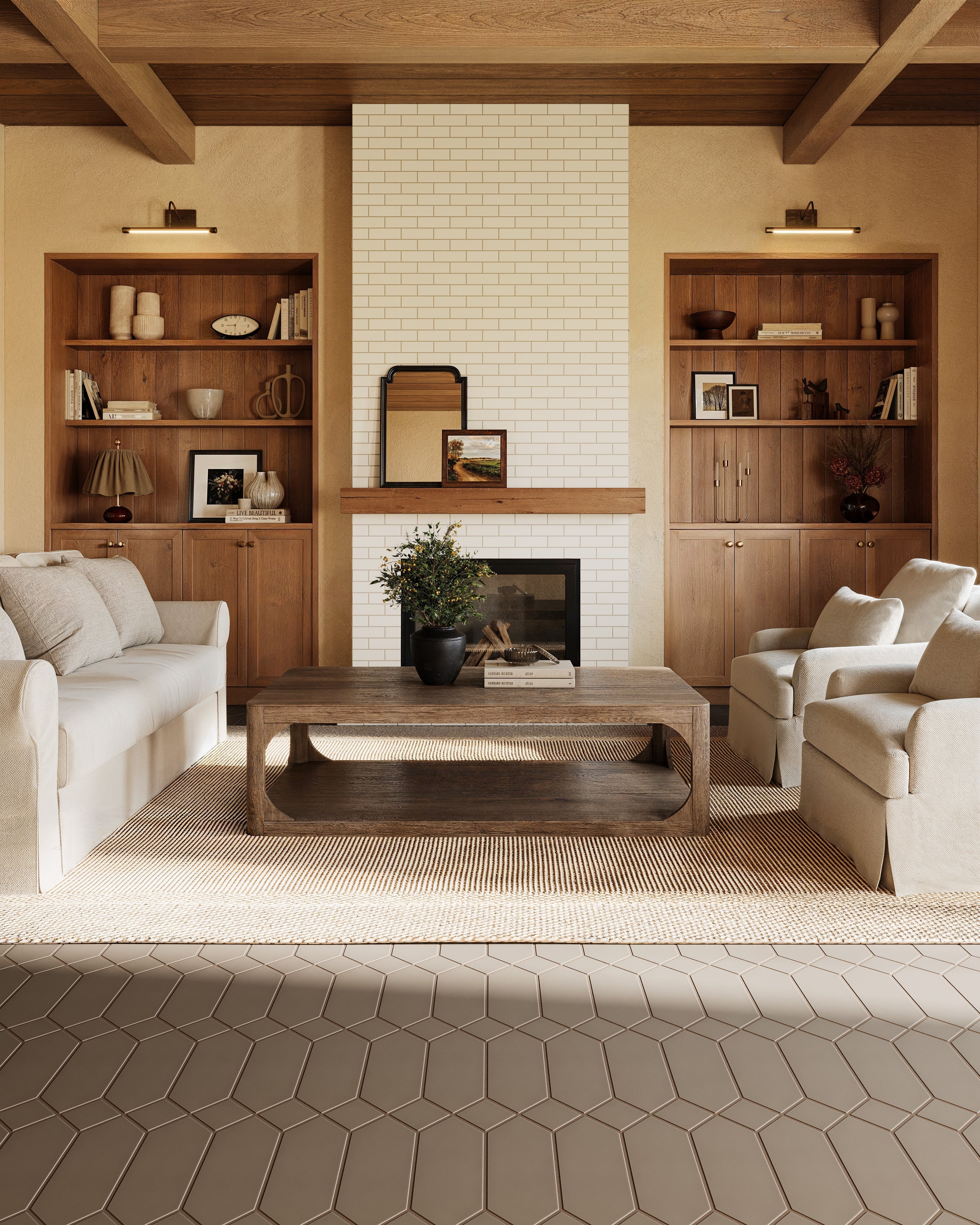 Organic Modern Living Room