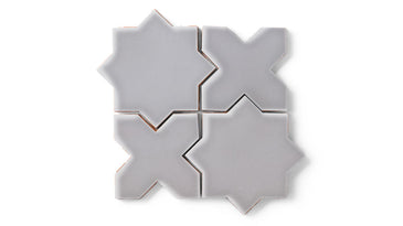 Star & Cross Original Ceramic Tile in Dust Storm Gloss