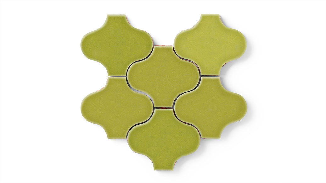 Paseo Original Ceramic Tile in Palm Tree Gloss