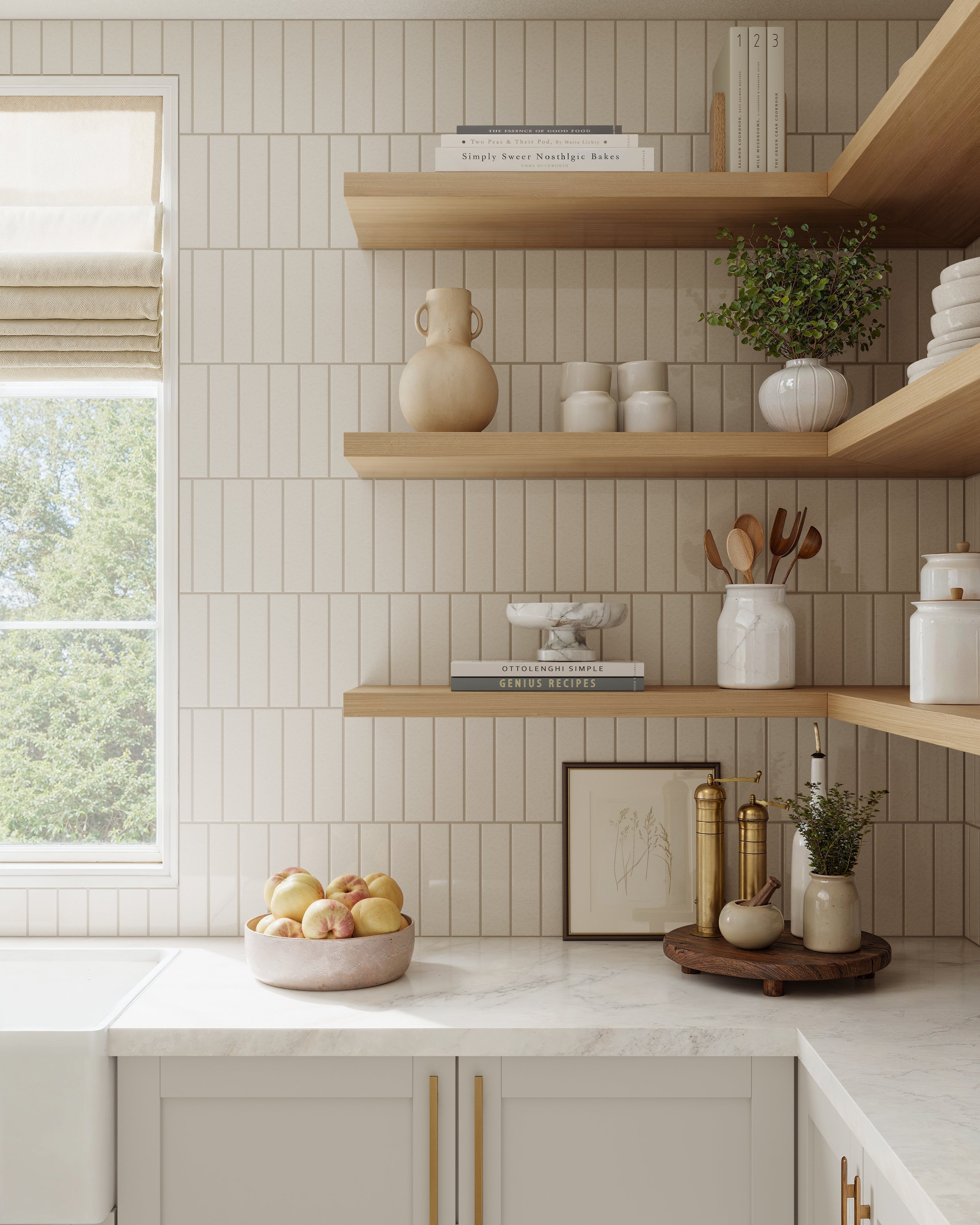 Frost 2x8 Gloss Original Ceramic Tile - Fireclay Tile