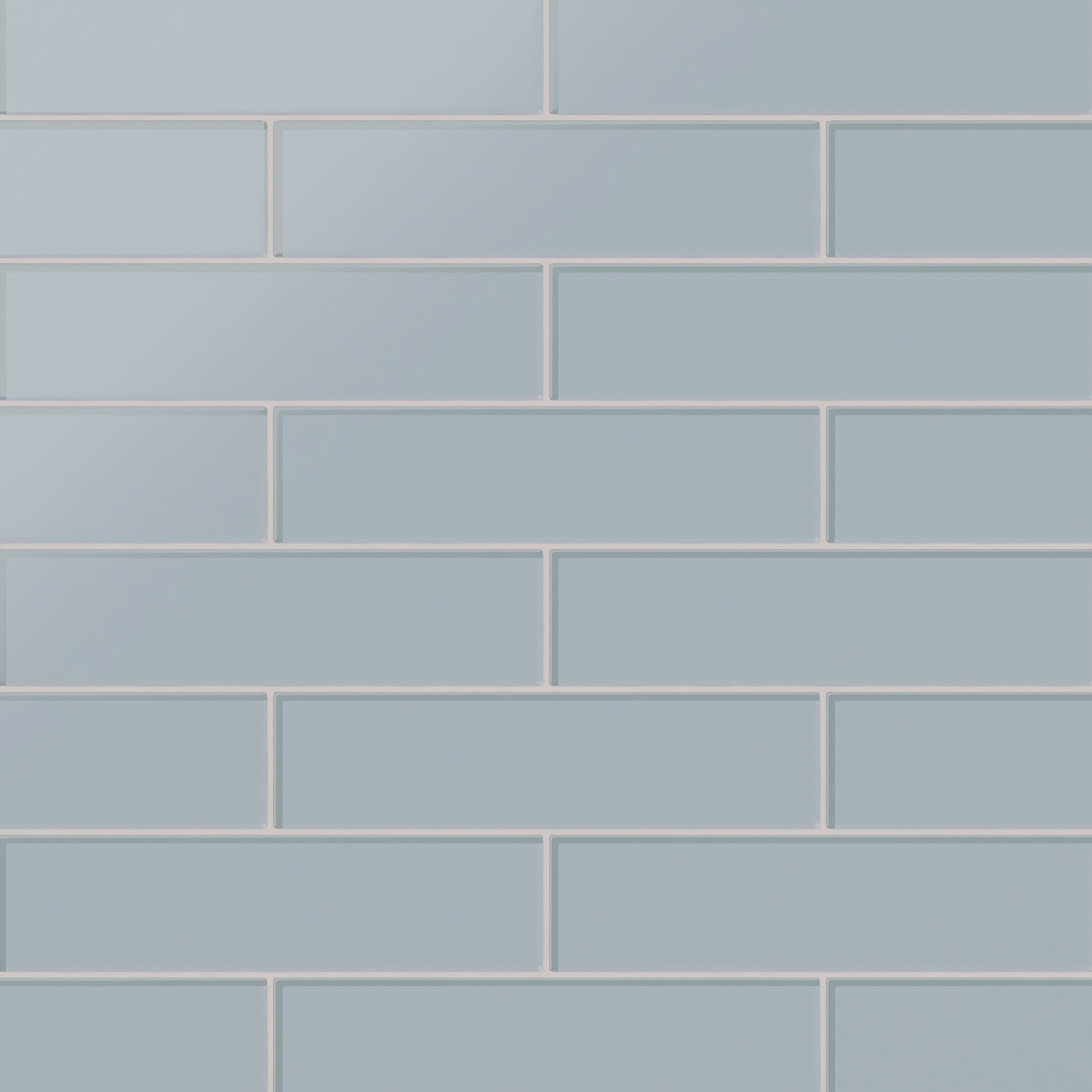 3x12 Glass Tile in Pinyon Jay Matte