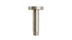 Contour & Foundry 4" Straight Shower Arm with Flange in Satin Nickel