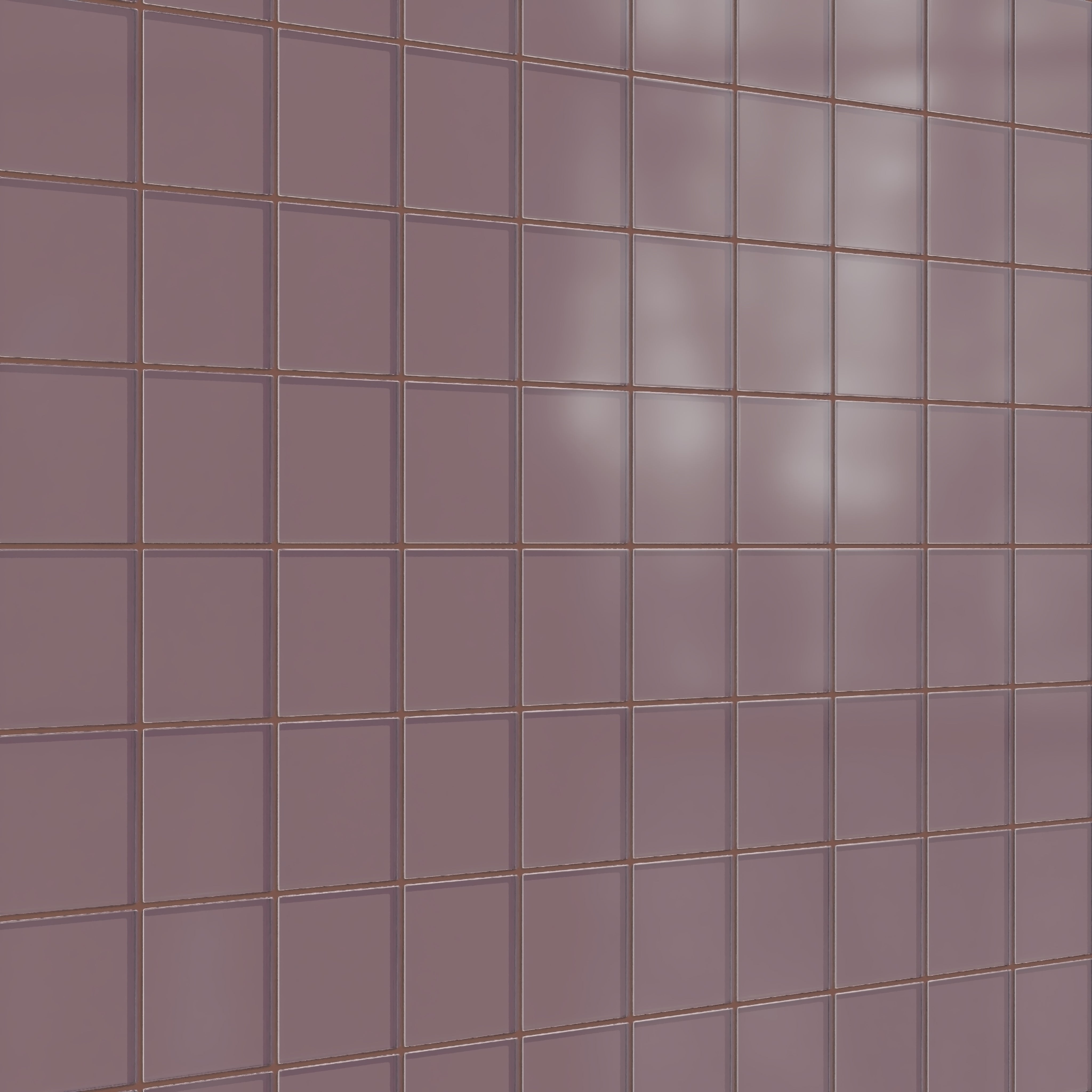 4x4 Glass Tile in Crane Matte