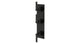 Flatiron Three Handle Wall Mount Shower Trim with Linear Lever Handles in Oil Rubbed Bronze