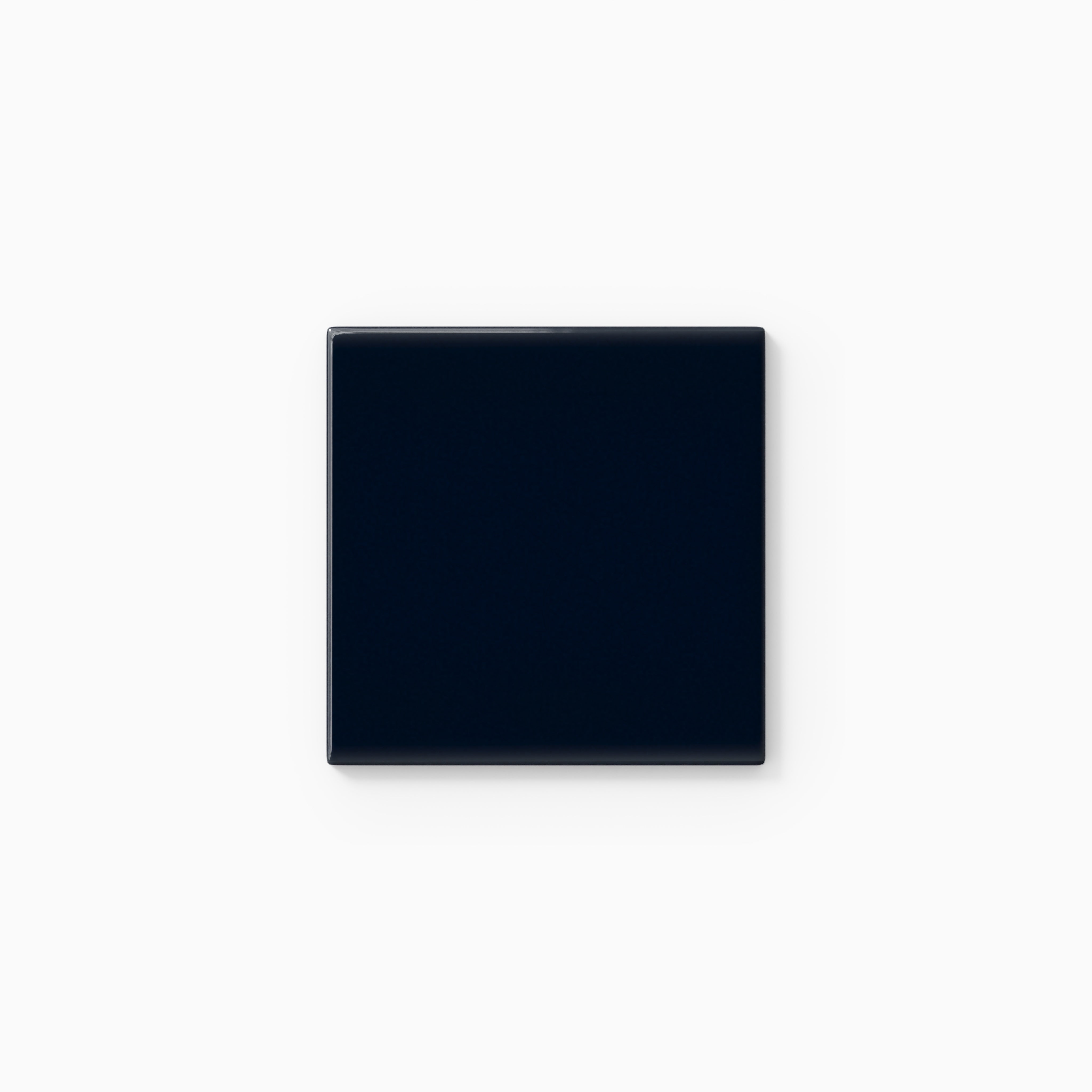 4x4 Original Ceramic Tile in Navy Blue Gloss