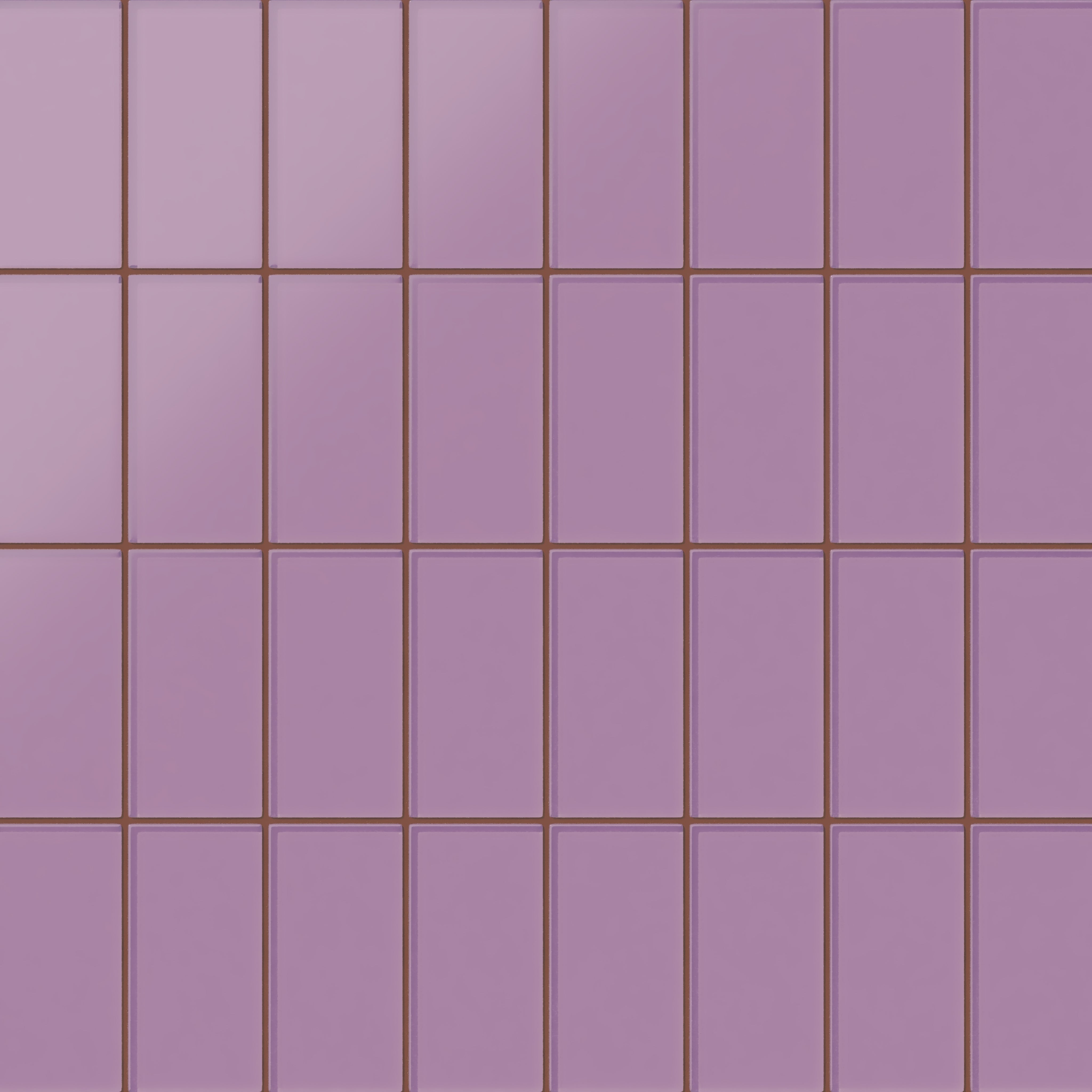 3x6 Glass Tile in Waxbill Matte