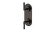 Contour Two Handle Wall Mount Shower Trim with Soft Lever Handles in Antique Bronze