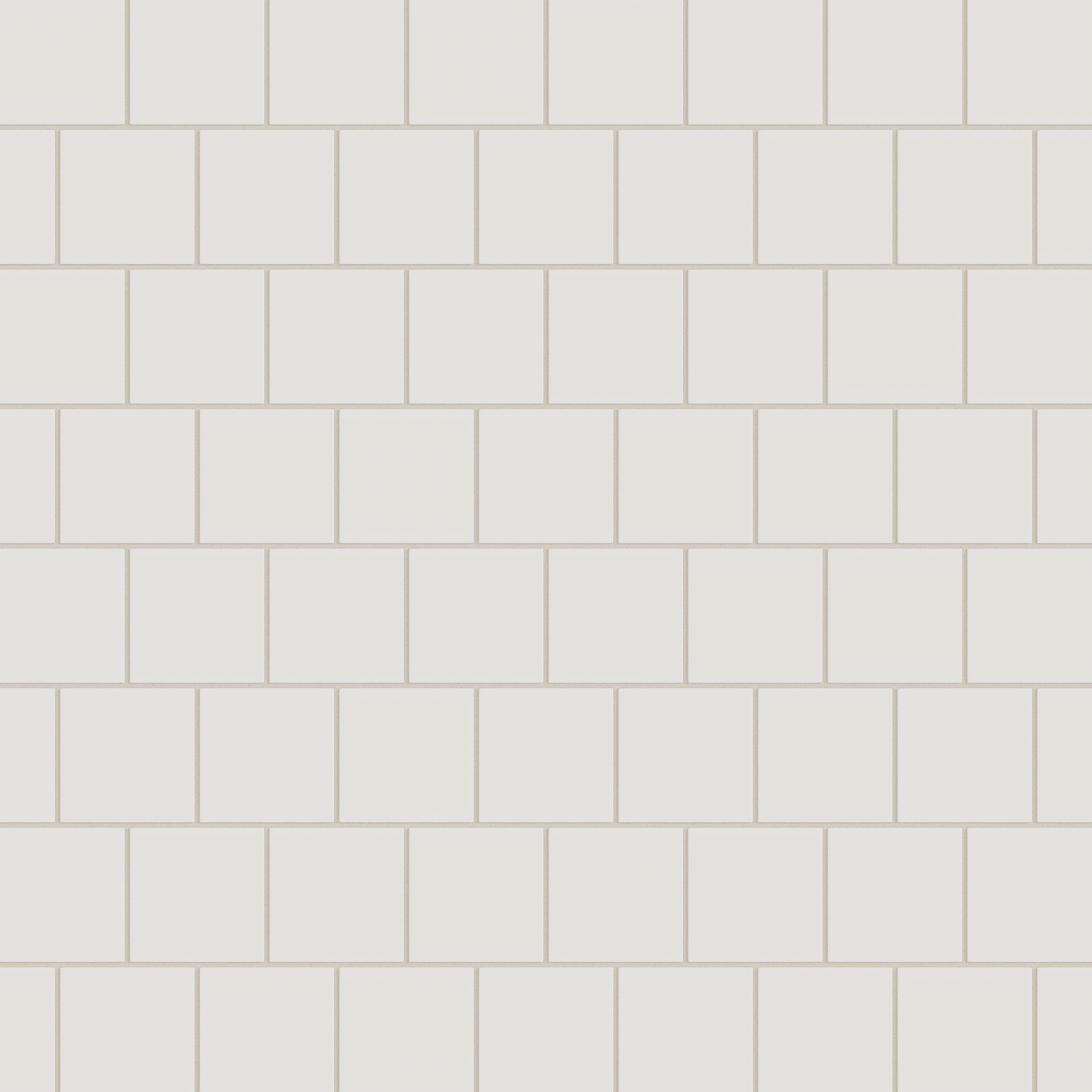 4x4 Natural Press Ceramic Tile in Pearl Matte