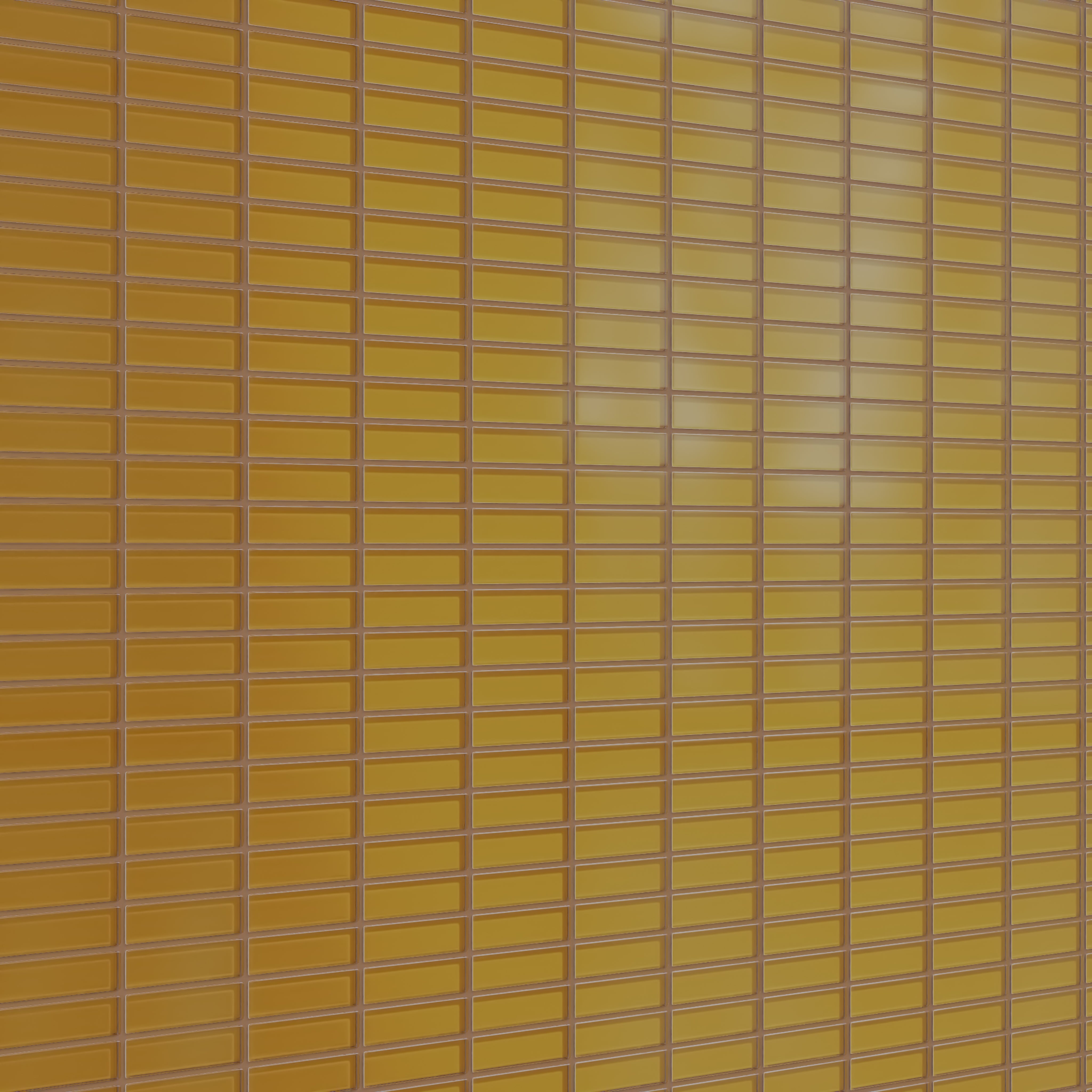 1x4 Straight Set Sheeted Glass Mosaic Tile in Falcon Matte