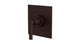Flatiron One Handle Wall Mount Shower Trim with Linear Lever Handle in Architectural Copper