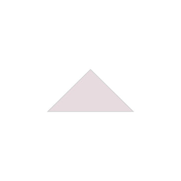 4" Triangle Original Ceramic Tile in Evening Glow Matte