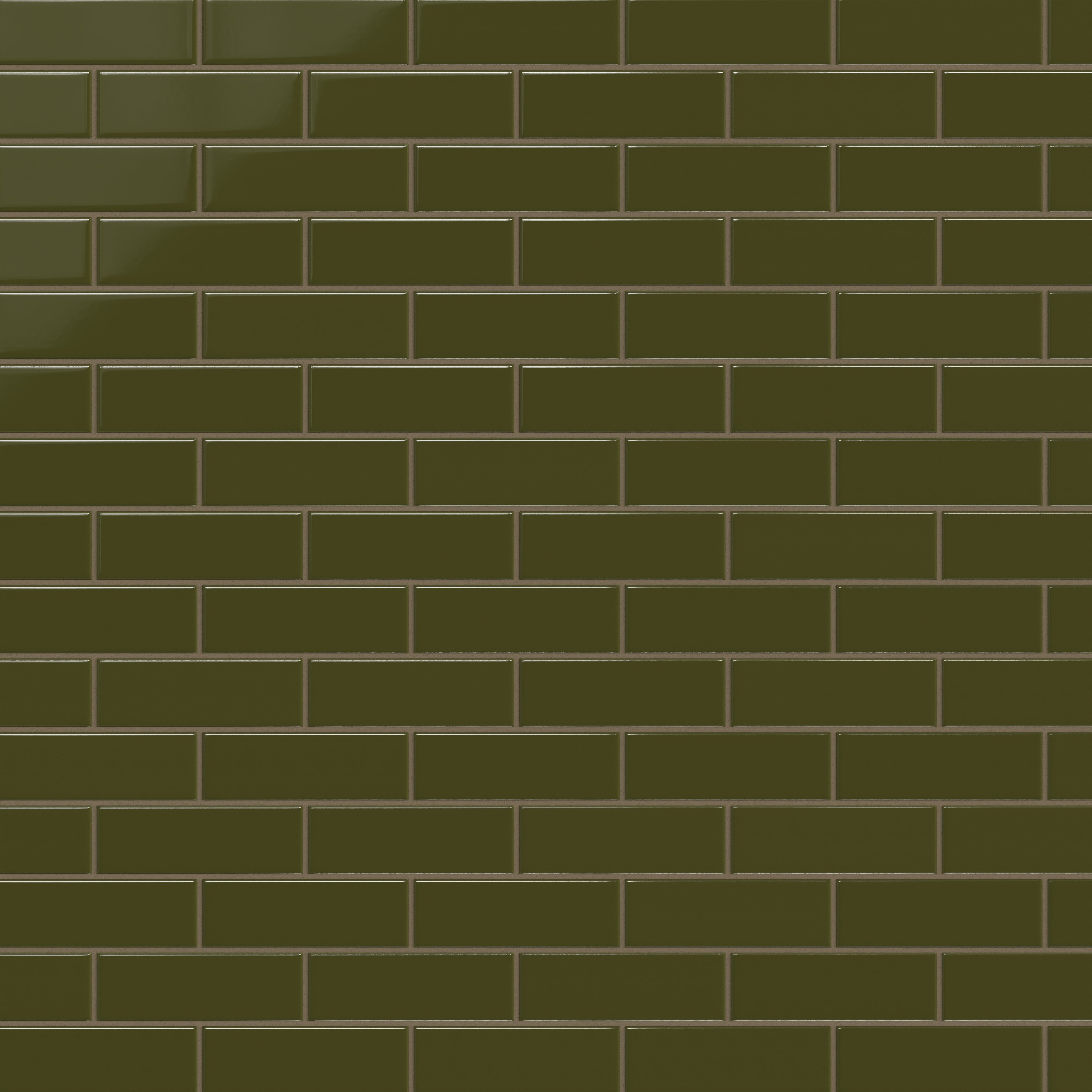 2x6 Original Ceramic Tile in Bonsai Gloss