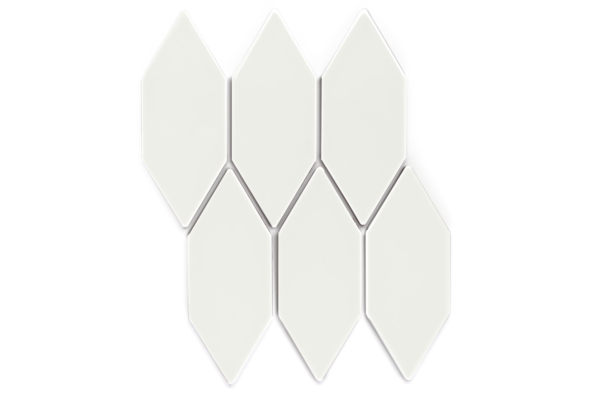 Picket Original Ceramic Tile in Limewash Gloss