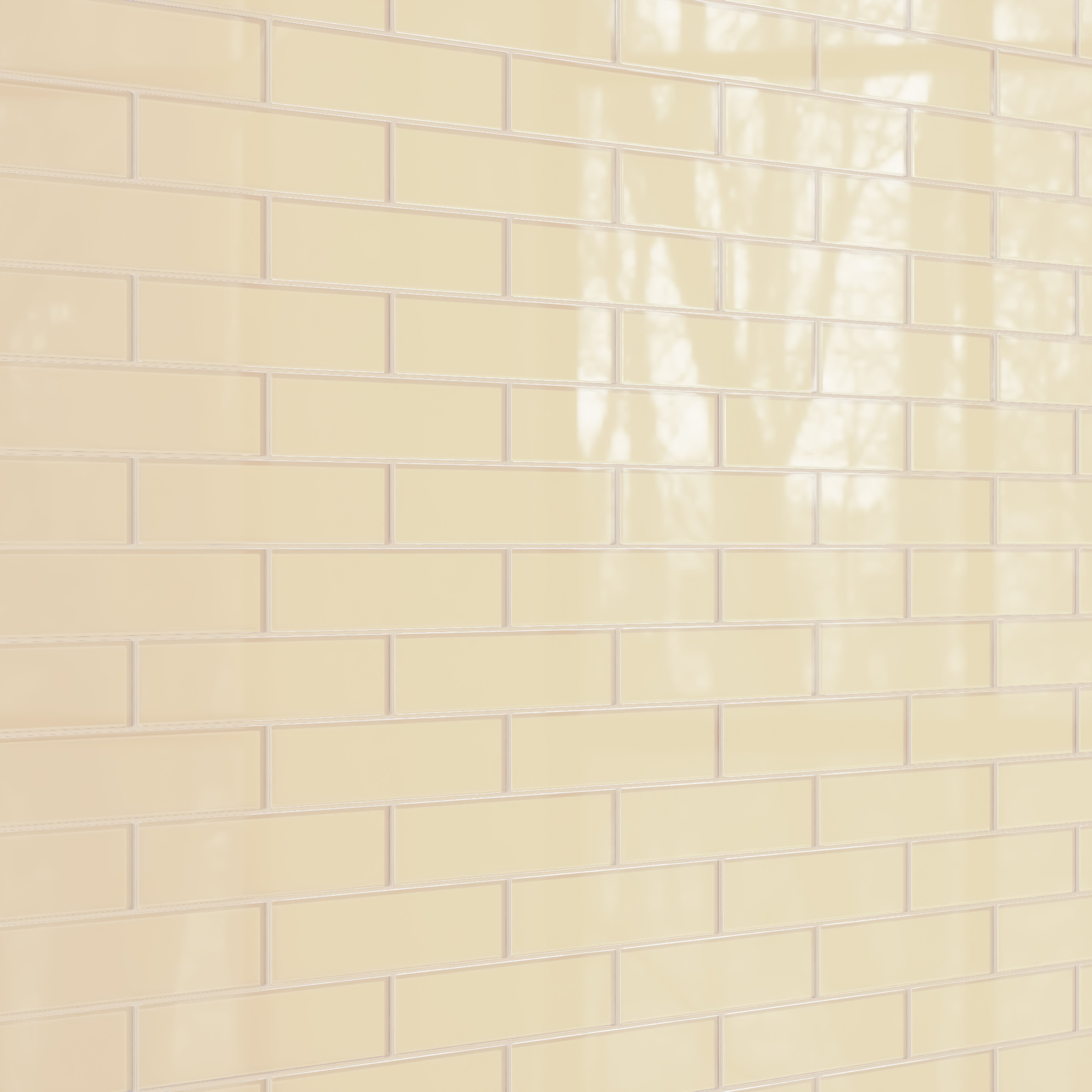 3x12 Glass Tile in Chickadee Gloss