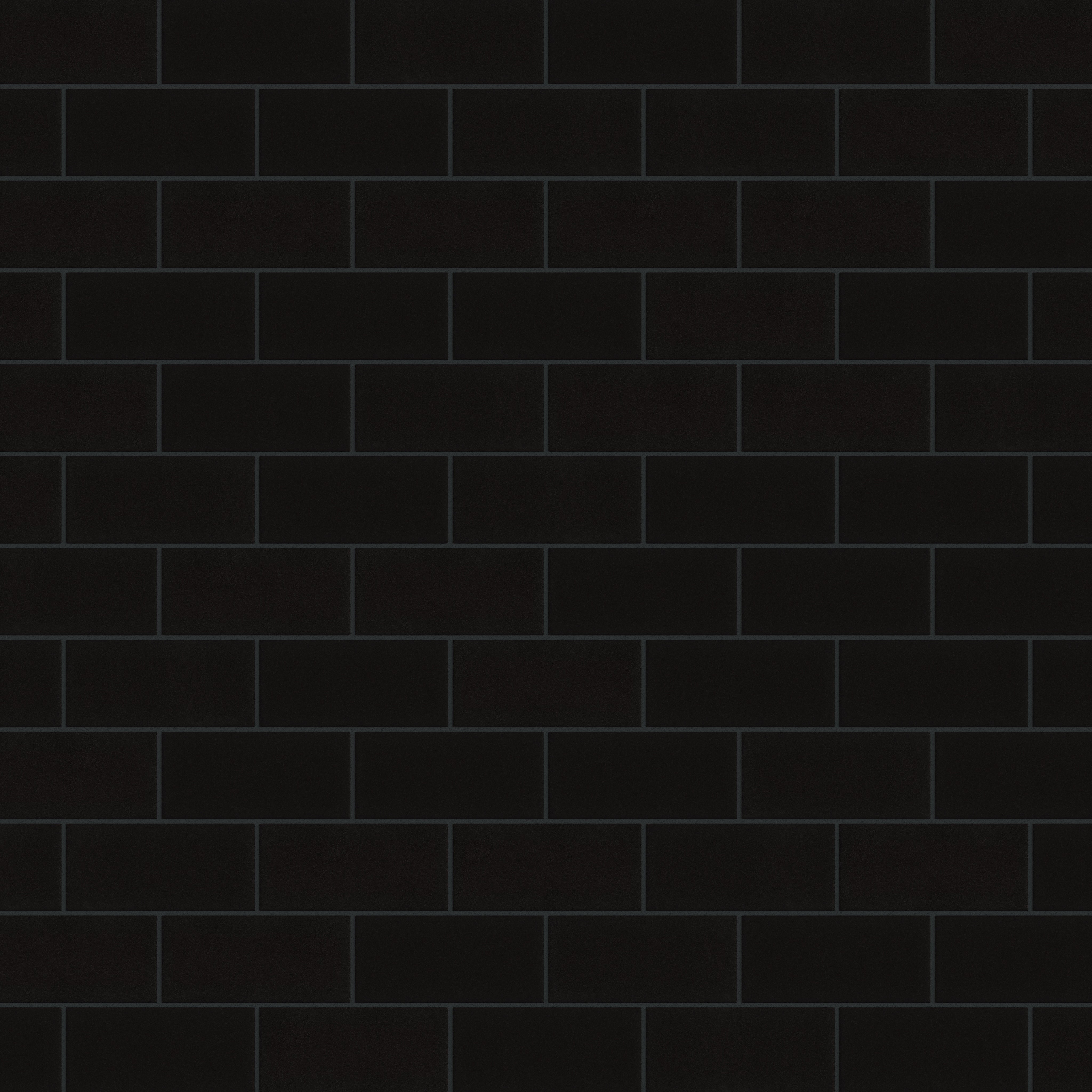 3x6 Original Ceramic Tile in Raven Matte