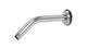 Emerson 45-Degree 8" Shower Arm with Flange in Polished Chrome