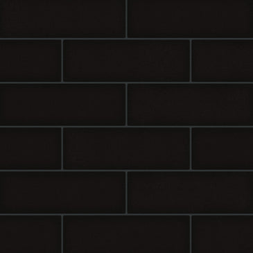 4x12 Original Ceramic Tile in Raven Matte