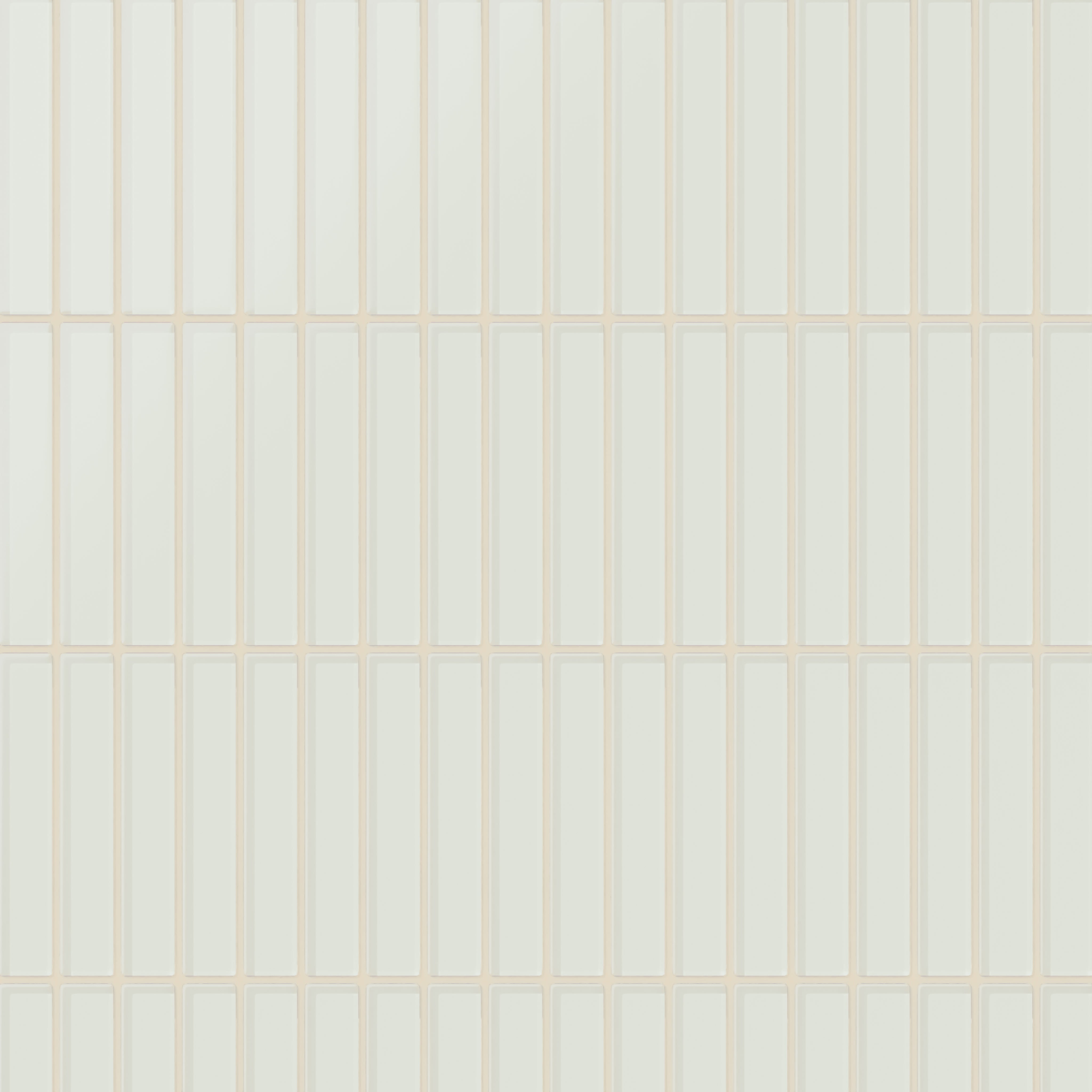 1x6 Straight Set Sheeted Glass Mosaic Tile in Flycatcher Matte