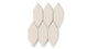 Picket Original Ceramic Tile in Ivory Matte