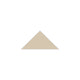 4" Triangle Original Ceramic Tile in Dolomite Gloss