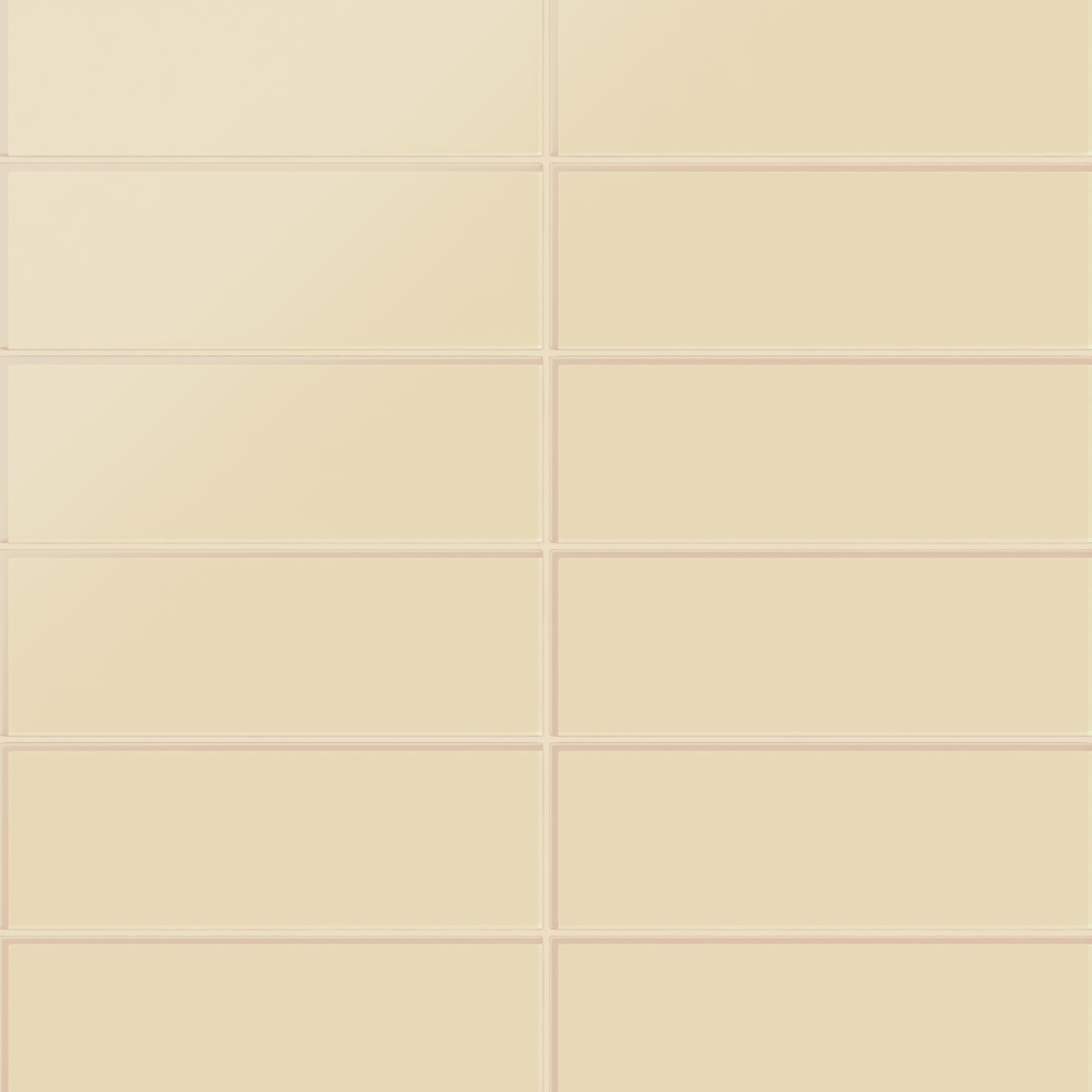 4x12 Glass Tile in Chickadee Matte