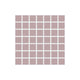 1x1 Straight Set Sheeted Original Ceramic Mosaic Tile in Painted Sky Matte