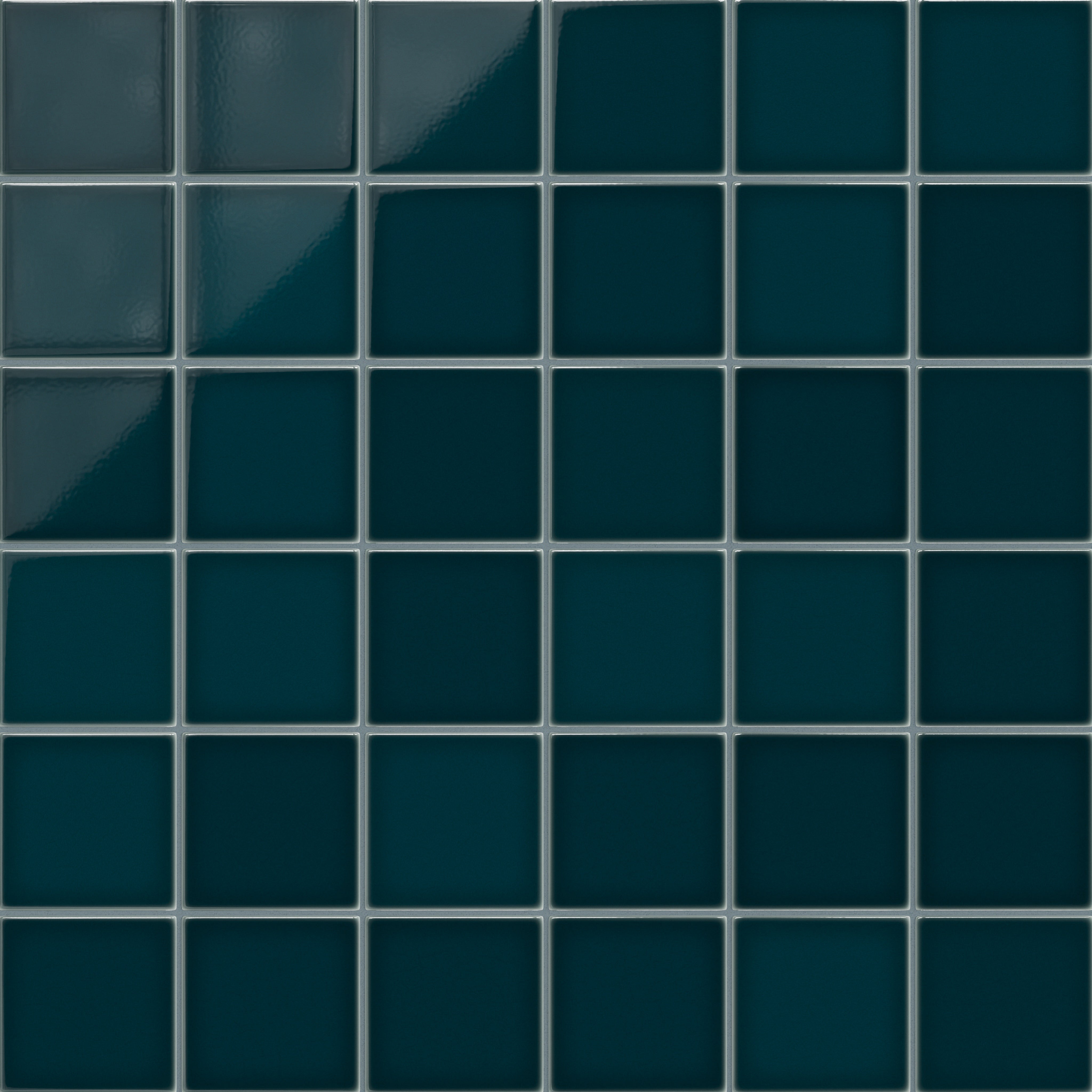 6x6 Original Ceramic Tile in Caspian Sea Gloss