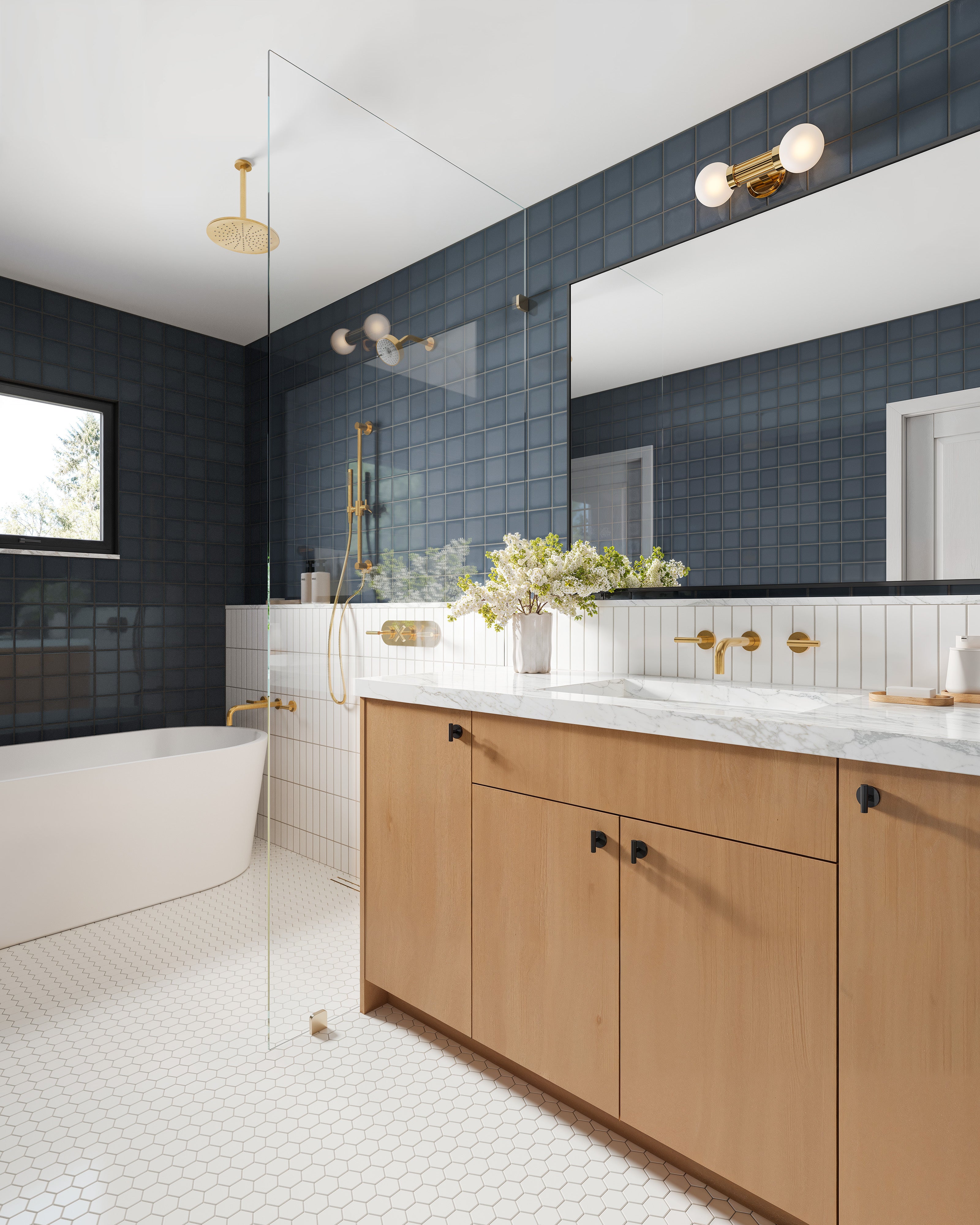 2x8 Original Ceramic Tile in Calcite Gloss