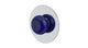 Foundry One Handle Wall Mount Shower Trim with Pebble Ceramic Knob Handle in Polished Chrome
