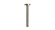 Contour & Foundry 8" Straight Shower Arm with Flange in French Nickel