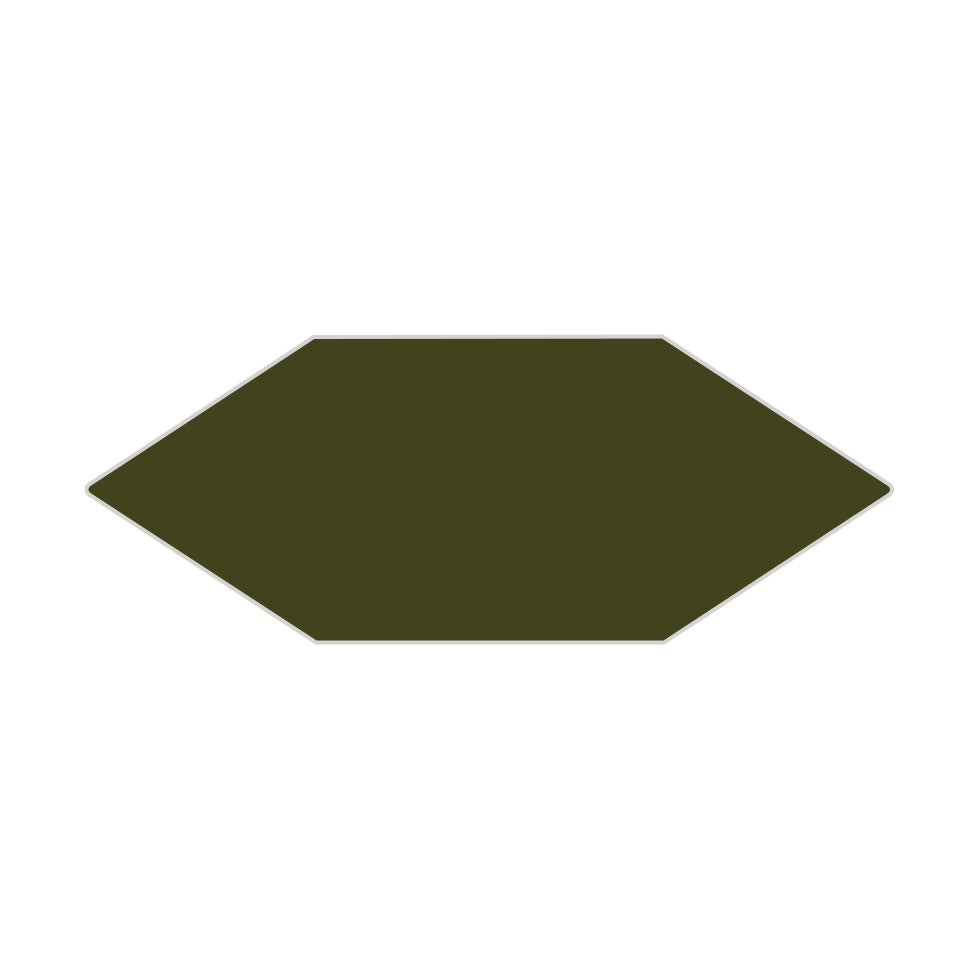Picket Original Ceramic Tile in Lone Pine Matte