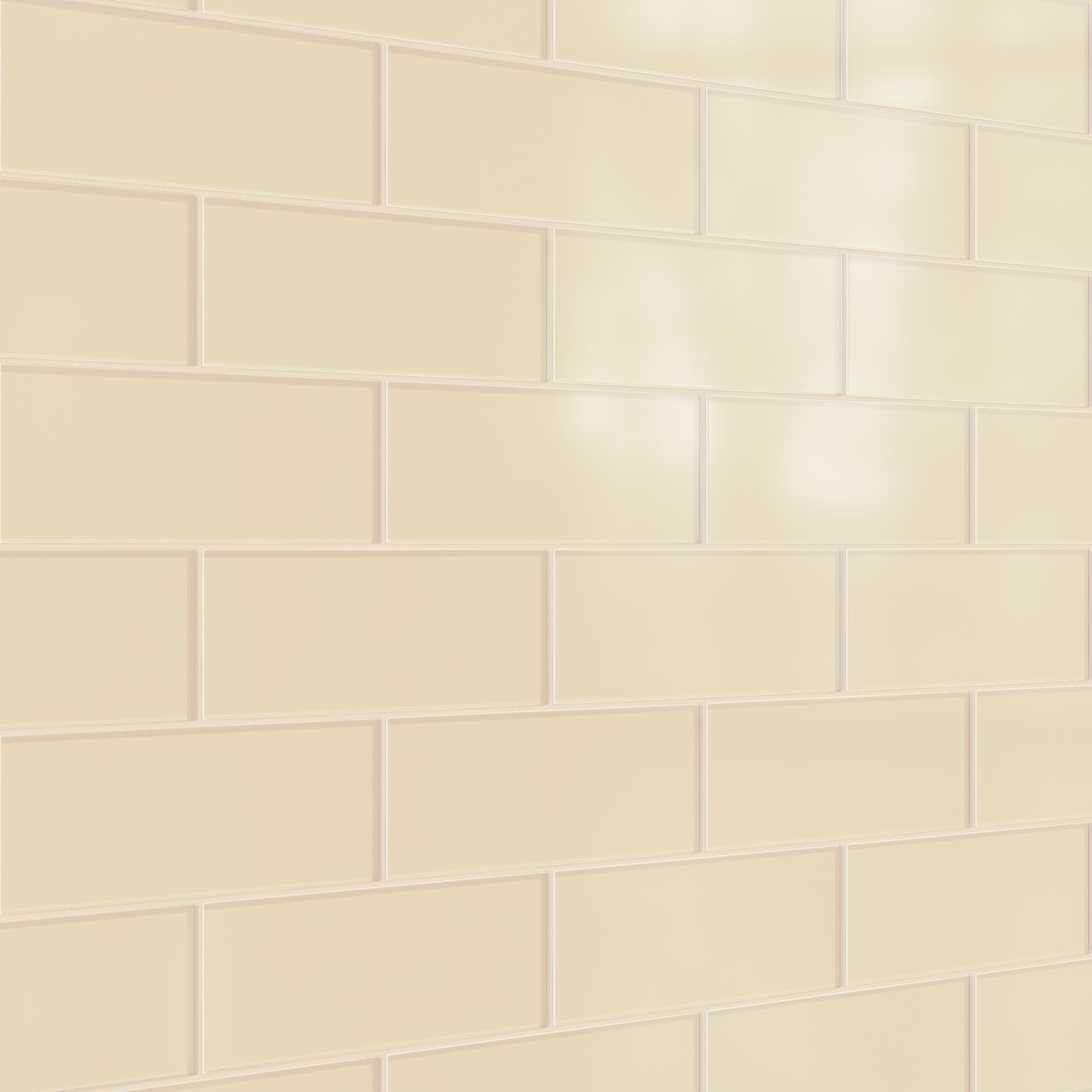 4x12 Glass Tile in Chickadee Matte