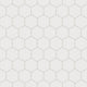 Quick Ship 4" Hexagon Original Ceramic Tile in Calcite Matte
