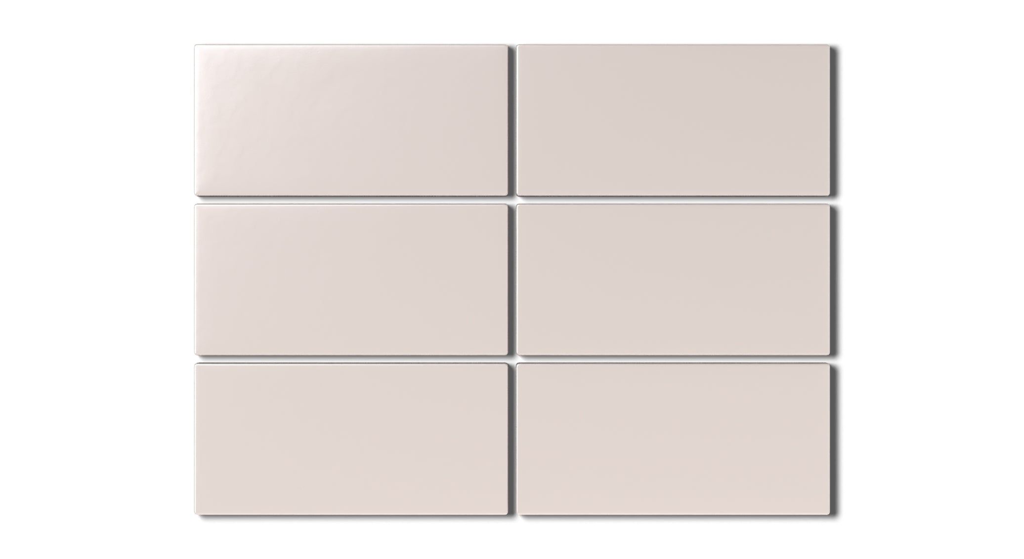 3x6 Natural Press Ceramic Tile in Tyrian Purple Matte