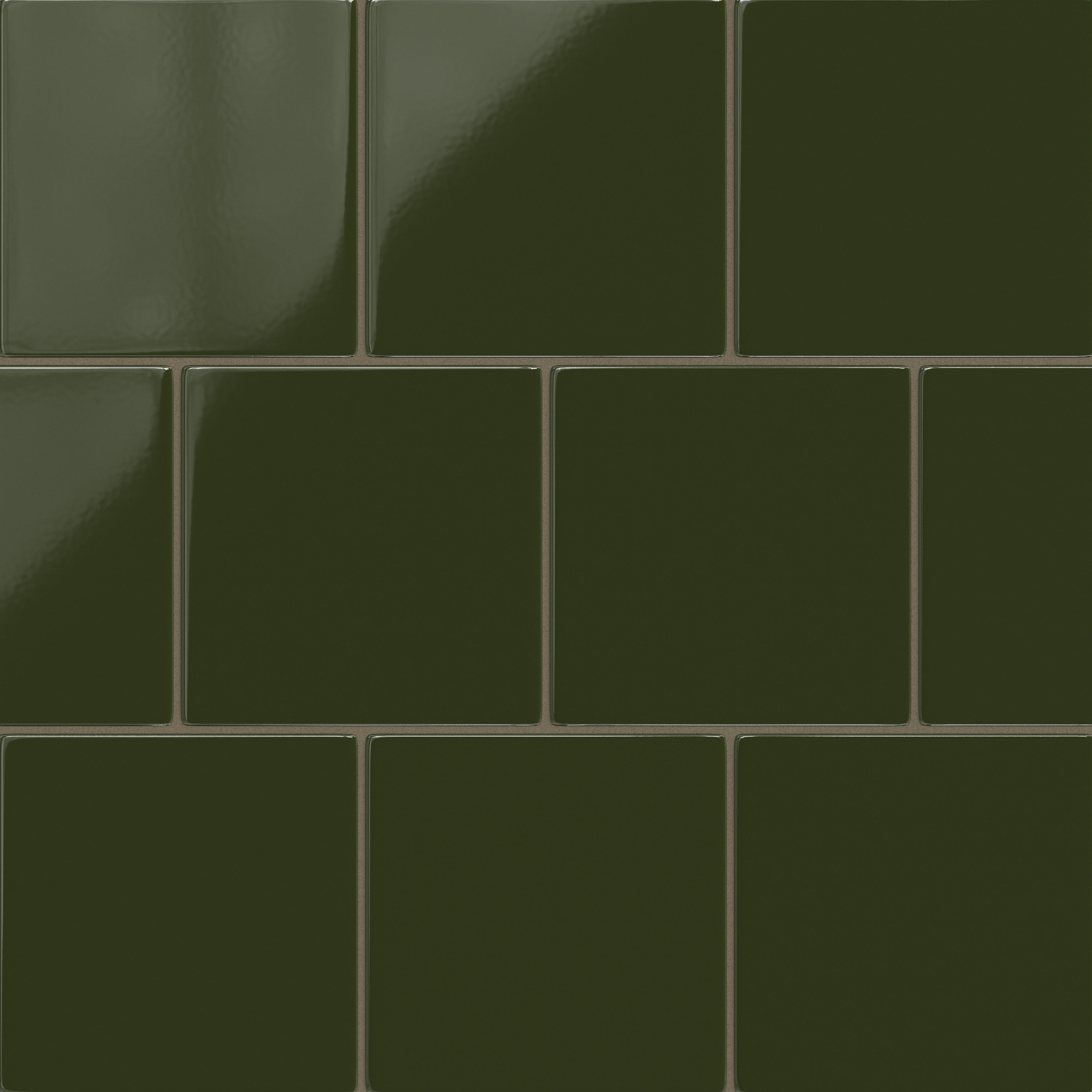 8x8 Original Ceramic Tile in Lone Pine Gloss
