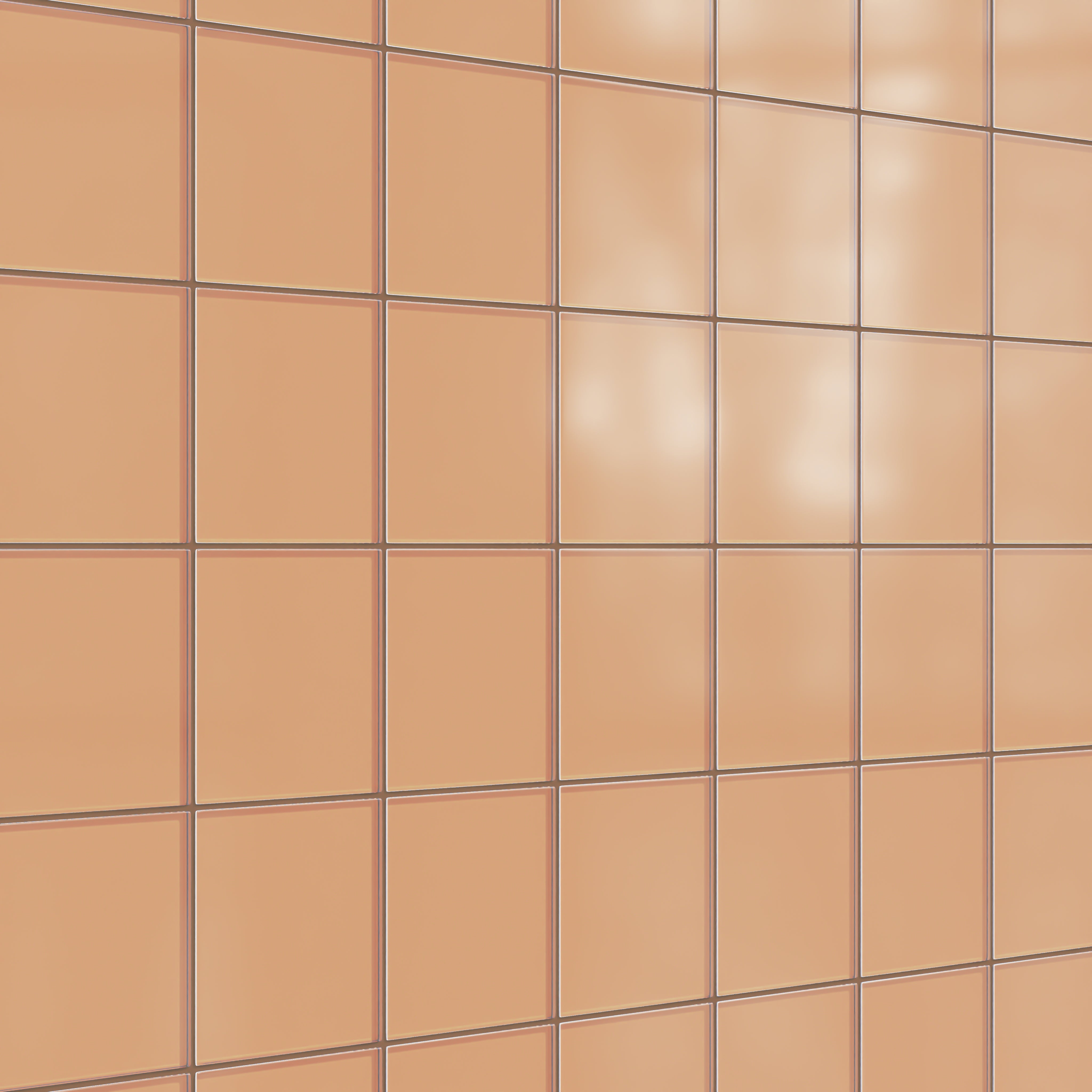 6x6 Glass Tile in Carolina Wren Matte