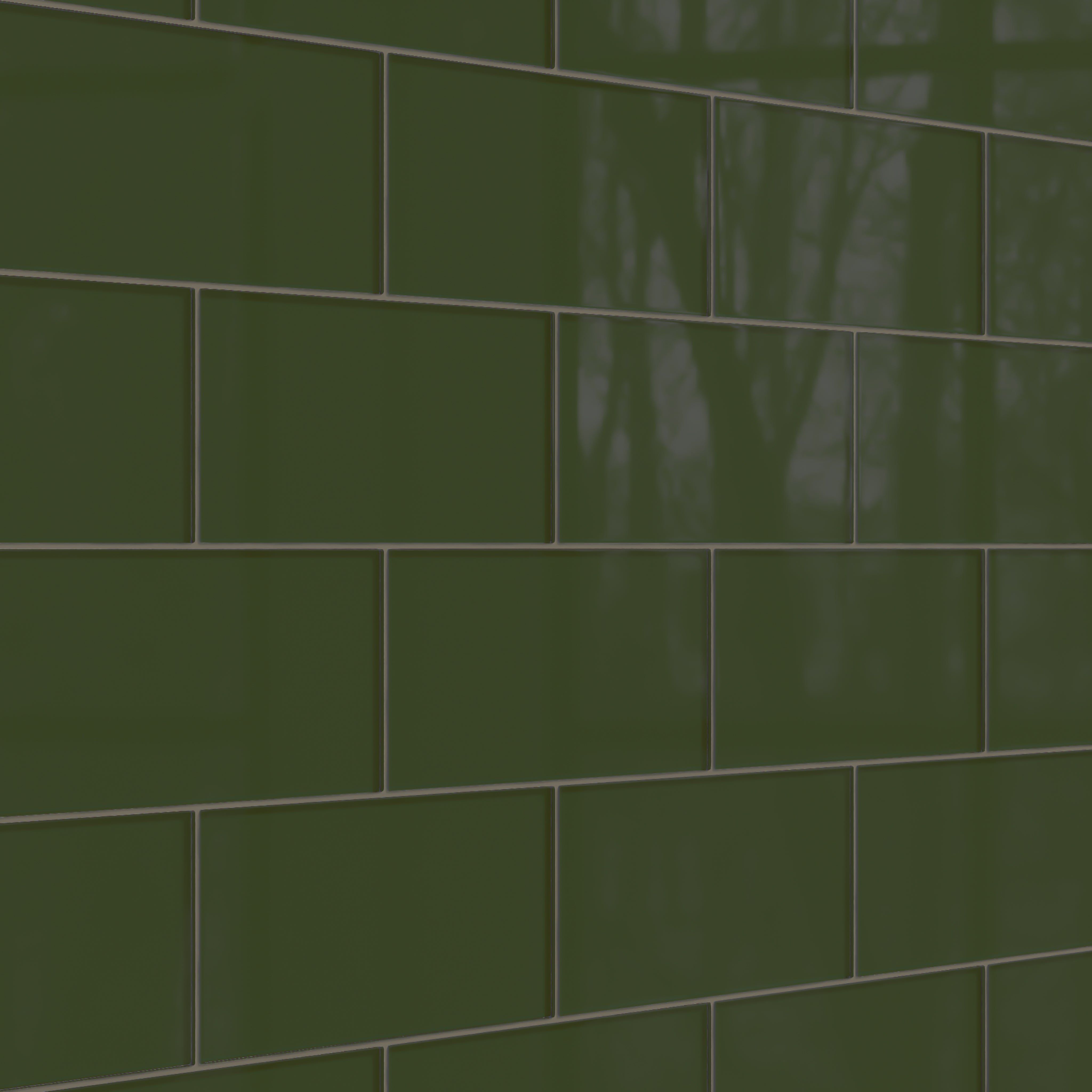 6x12 Glass Tile in Starling Gloss