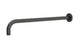 Contour & Foundry 90-Degree 16" Shower Arm with Flange in Blackened Nickel